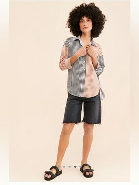 Anthropologie button down shirt